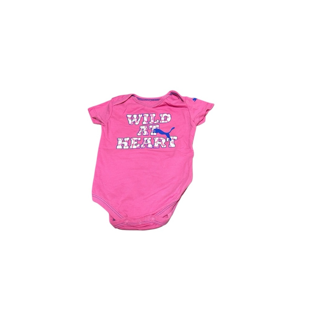 🎉2/$10🎉 Puma Pink Infant Bodysuit